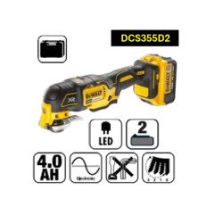 DCS355D2-QW صاروخ ترددي متعدد الاغراض 18 فولت 2 امبير
