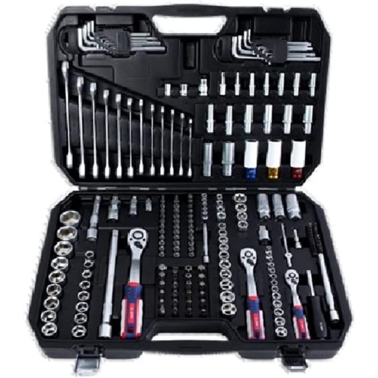 (121176 N1)طقم 198قطعة لقم رباط والن و بلدى مشرشر راتشة صيني