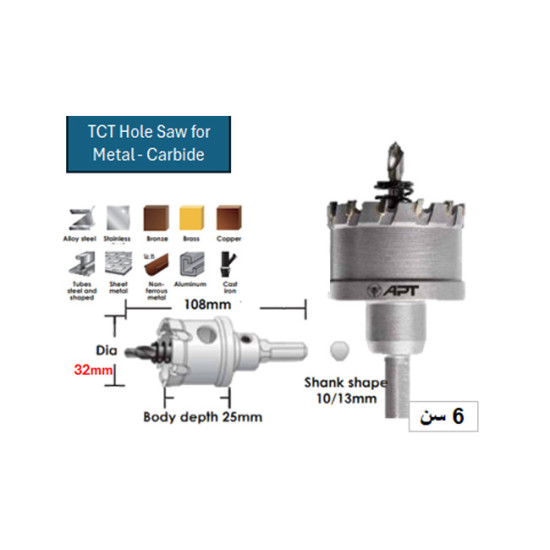 بنطة منشارية بايمتال 32 مم صينى