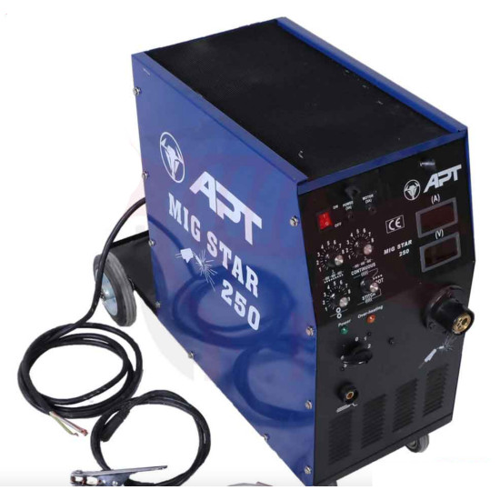 Mig Star250 CO2 ماكينة لحام ترانس 220ف 250أمبير بالمشتملات