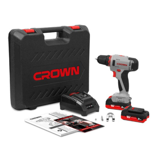 CT21082H-2 شنطةبلاستيك LI-Ion 2Ah شنيور2بطارية16ف10مم 35ن