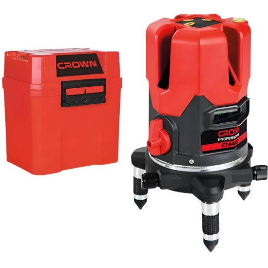 CT44023 ميزان ليزر اخضر 3 خط شنطة ضد الصدمات 30 متر صيني