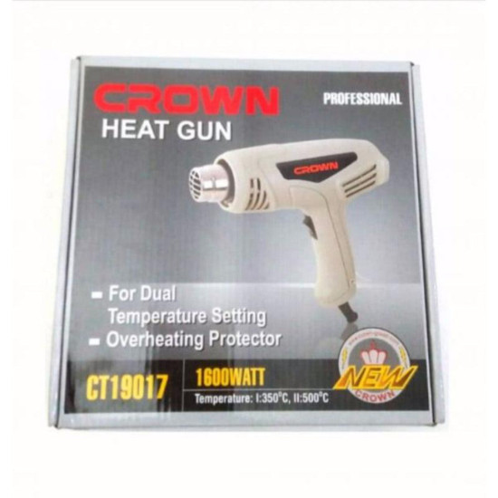 CT19017 مسدس تسخين 2 سرعة 1600واط