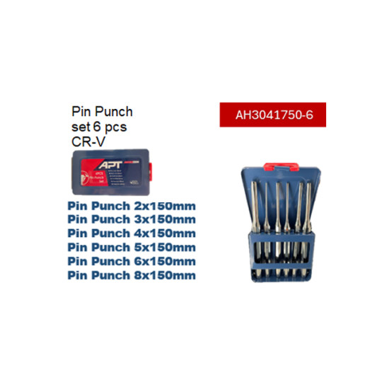 طقم سنابك سنتر 6 قطع 150مم كروم فناديوم