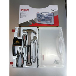 طقم عدد يدوية 14 قطعة بوكس بلاستيك CPHTS-IXA14