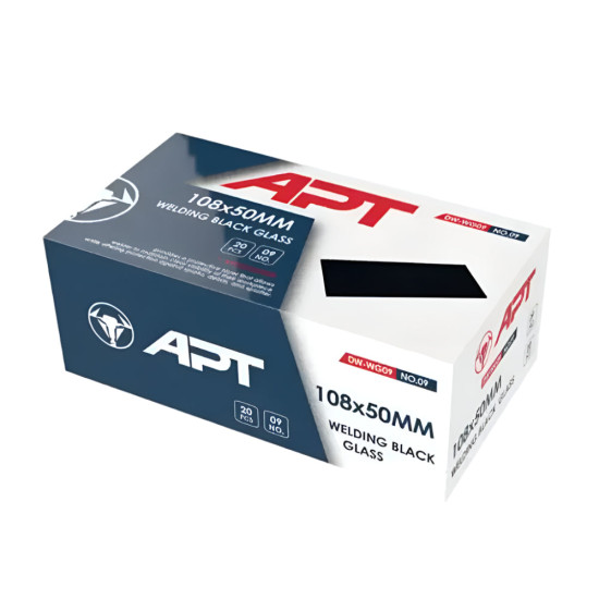 زجاج لحام اسود رقم 11 (108-50-2.5 مم) DW-WG11