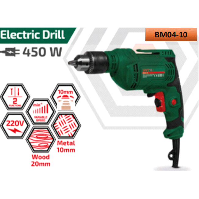 BM04-10 شنيور عادة 10مم 450واط